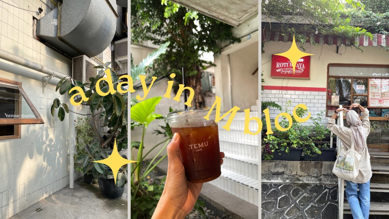 Vlog Indonesia // Jakarta vlog, strolling around m bloc 🚶🏻‍♀️✨🍰☕️🥟🪴
