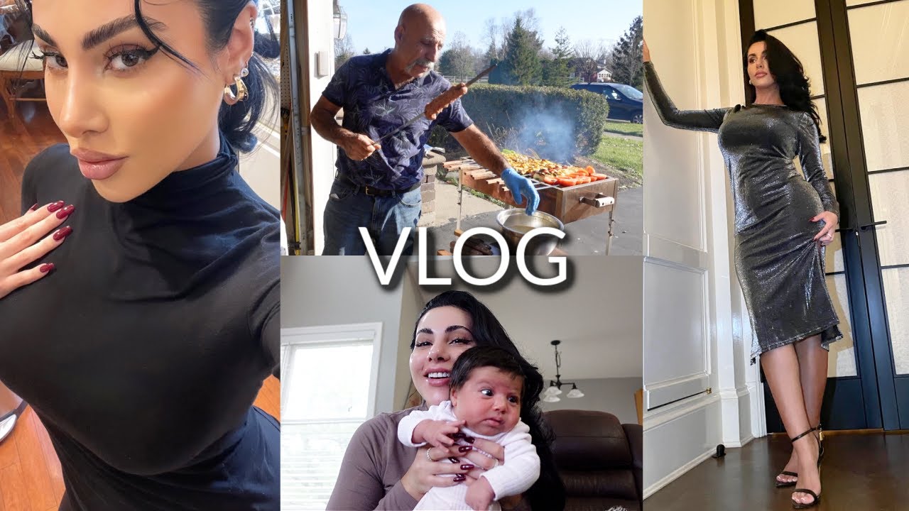 VLOG Traveling Back Home To Ohio, Meet My New Niece & Cooking With Baba!