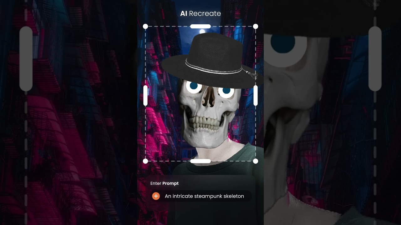 Vmagine AI Recreate _Maddy Skeleton   Portrait