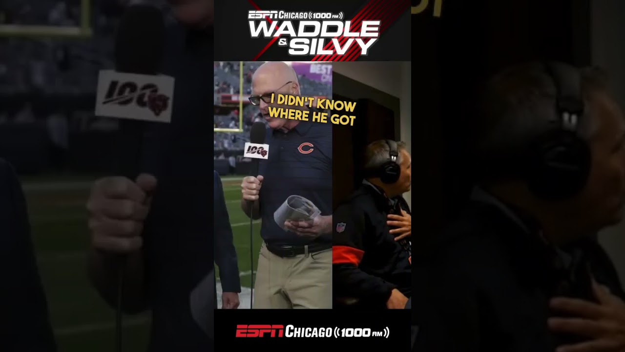 Voice of Chicago Bears Jeff Joniak Caught Scripting Calls!