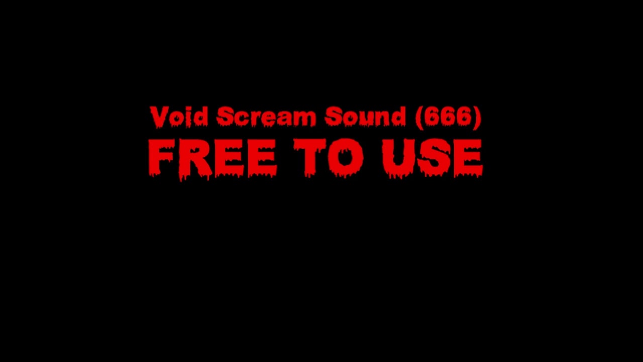Void Scream Sound Effect