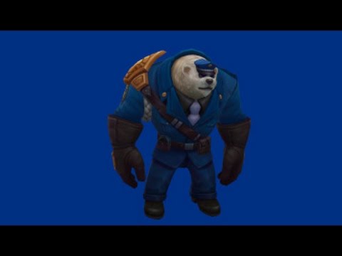 Volibear policia nueva skin pbe league of leguends /Volibear policeman new skin pbe