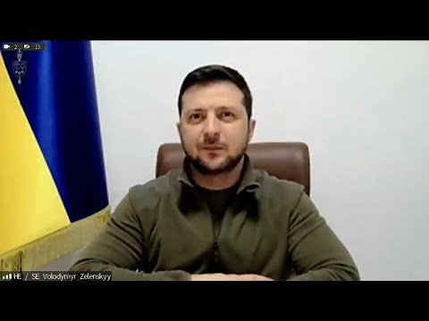 Volodymyr Zelenskyy addresses Canadian Parliament (with English interpretation) – March 15, 2022