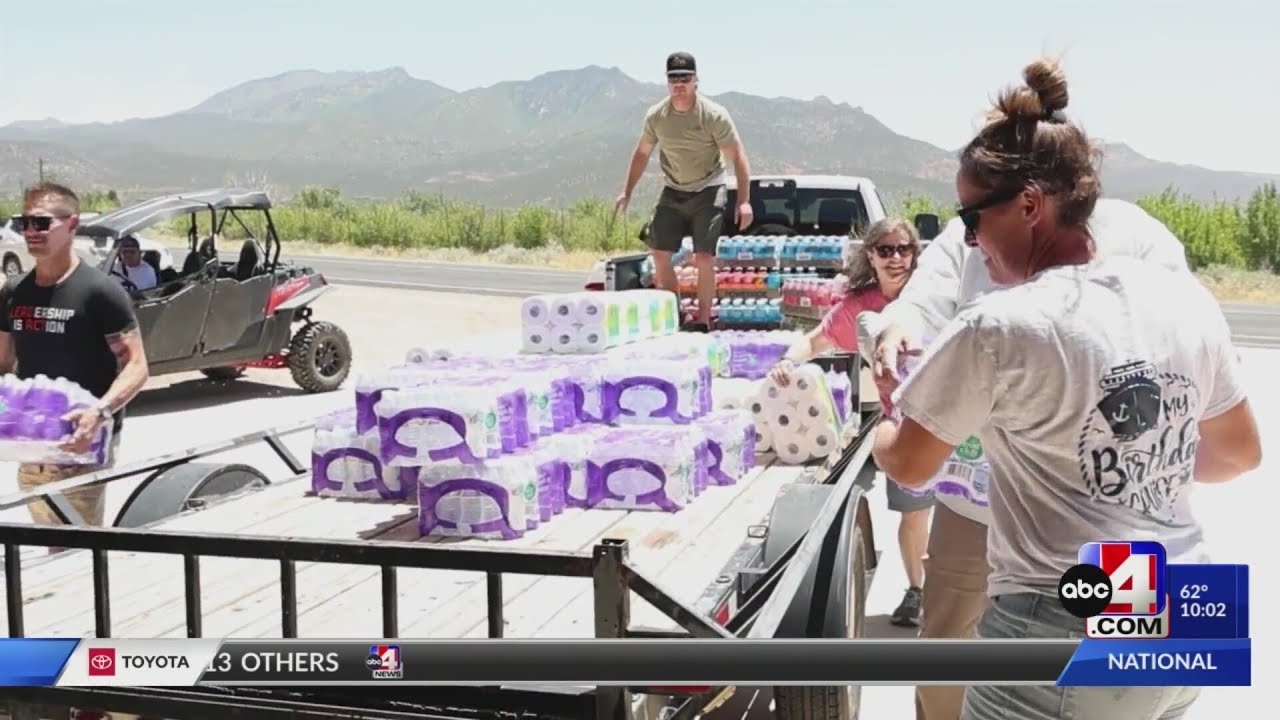 Volunteers aiding with the Forsyth Fire 'overwhelmed' by community donations