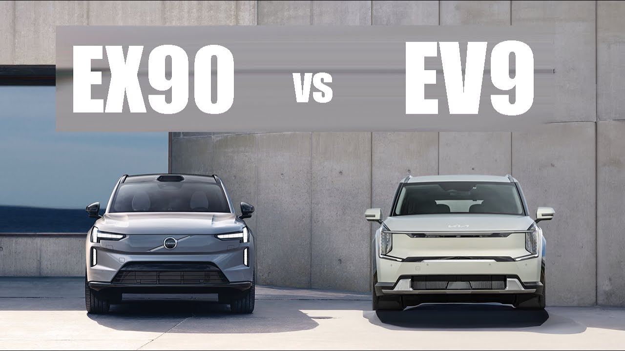 Volvo EX90 vs Kia EV9 | WHICH SHOULD YOU BUY?