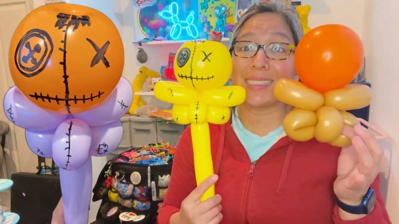 Voodoo balloon tutorial for line twisting