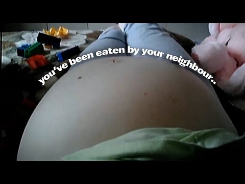 [VORE BELLY] Struggling inside your neighbor.