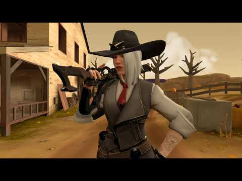 [vore/overwatch/sfm/sounds] Ashe and her victory