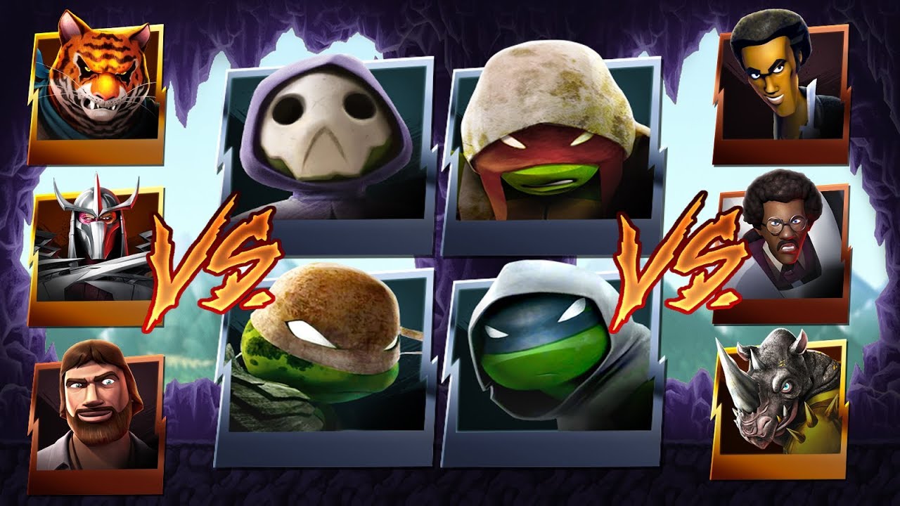 VQ Turtles VS Foot Clan Worriors - TMNT Legends