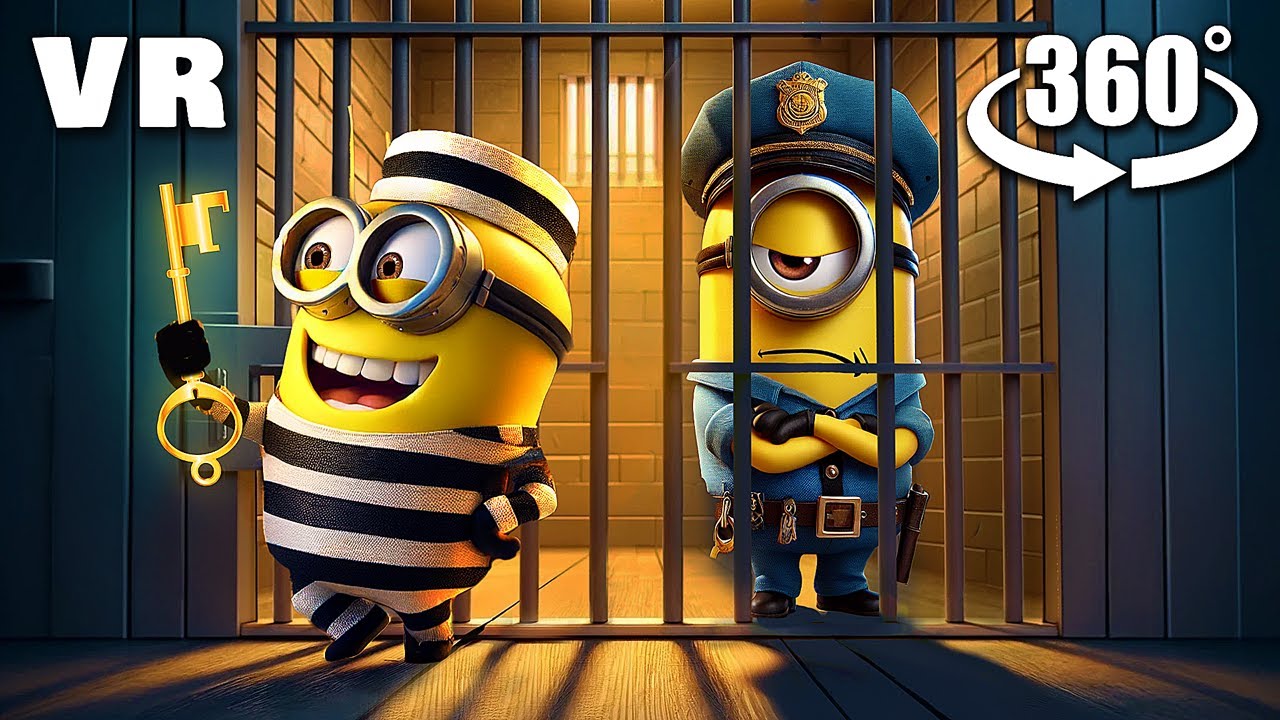 VR 360° MINIONS PRISON BREAK