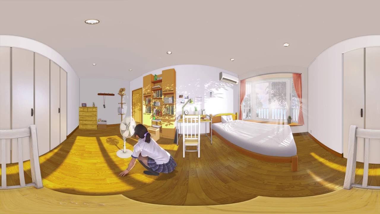 VR Kanojo (literally “VR Girlfriend“)  - 360 degrees demo Trailer
