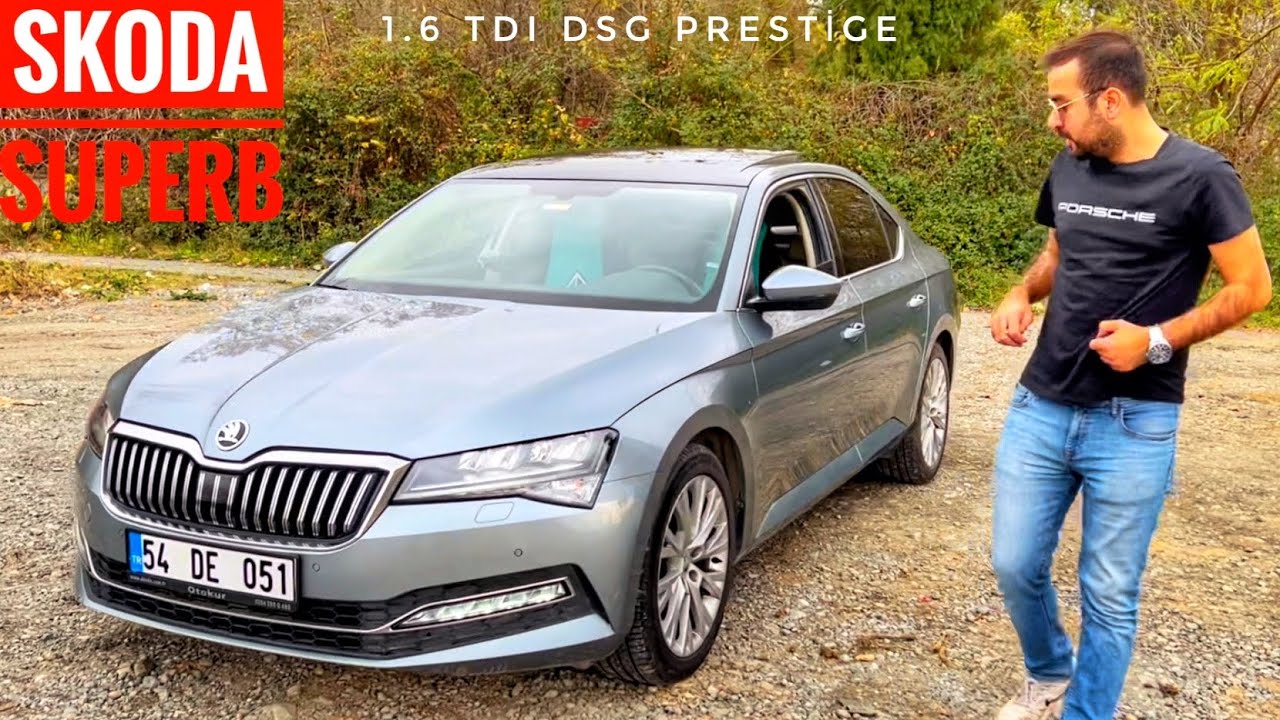 VİRAJDA KAYDI | SKODA SUPERB PRESTİGE | SINIFININ EN BÜYÜĞÜ | 1.6 TDI DSG 0-100 HIZLANMASI?