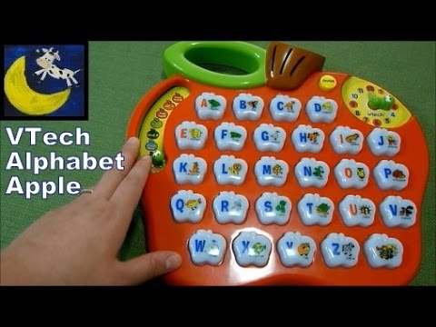 VTech Apple Alphabet Pad & Clock Toy 2009 (Long Review)