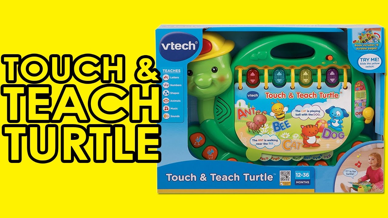 VTech Touch and Teach Turtle - ABC's and More! - Kids World