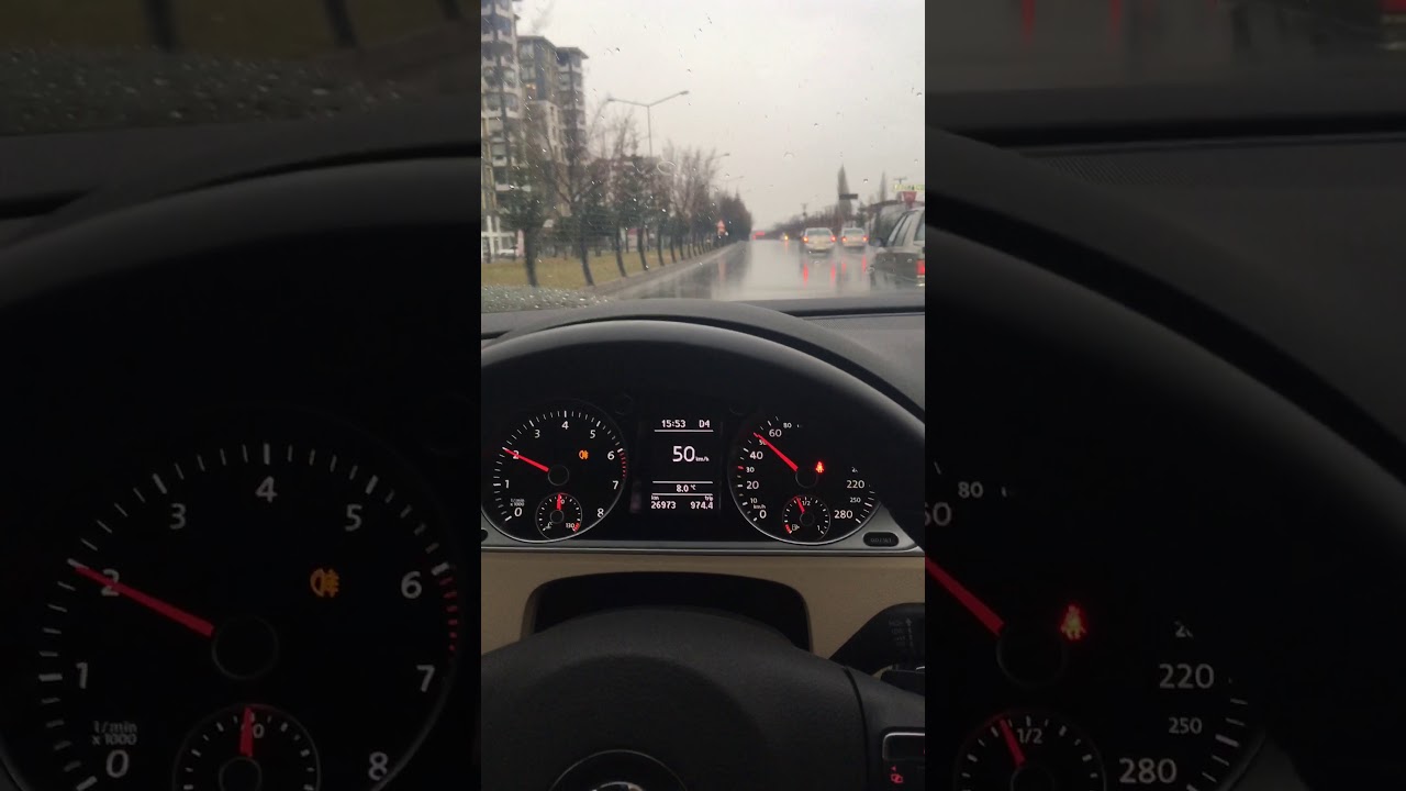 Vw CC Araba Snapleri #yağmur #snap