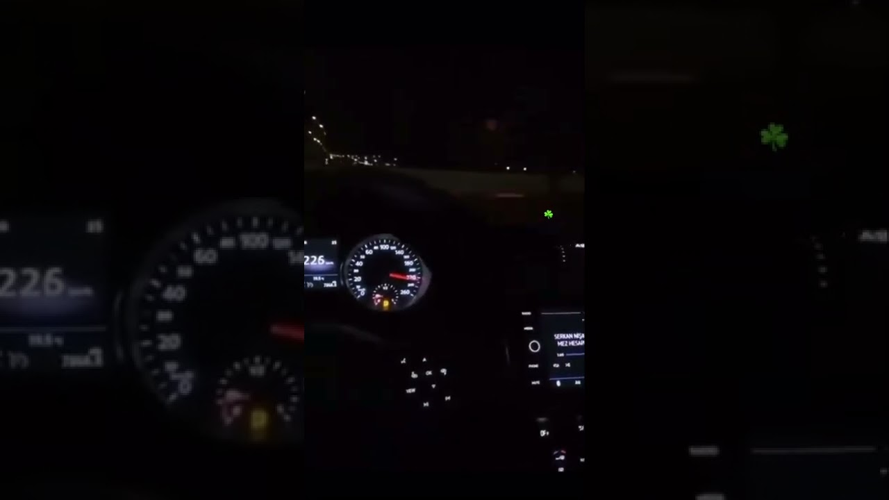Vw gece hız snap çakarlı story