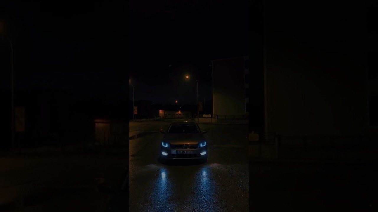 VW PASSAT GECE ARABA SNAPLERİ #instagram #snap #story