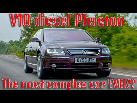 VW Phaeton V10 The most complex engine in the most complex car
