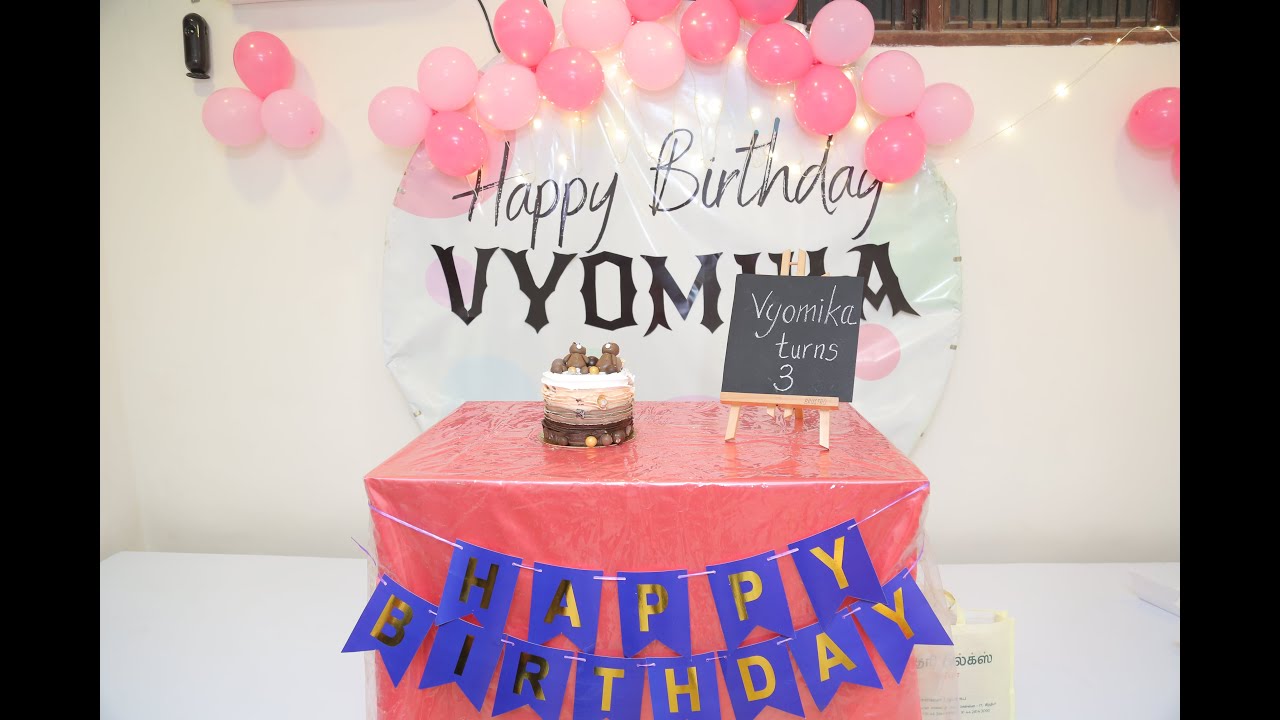 Vyomika Birthday Memories | Candid | GS | Highlights | GSphotography |