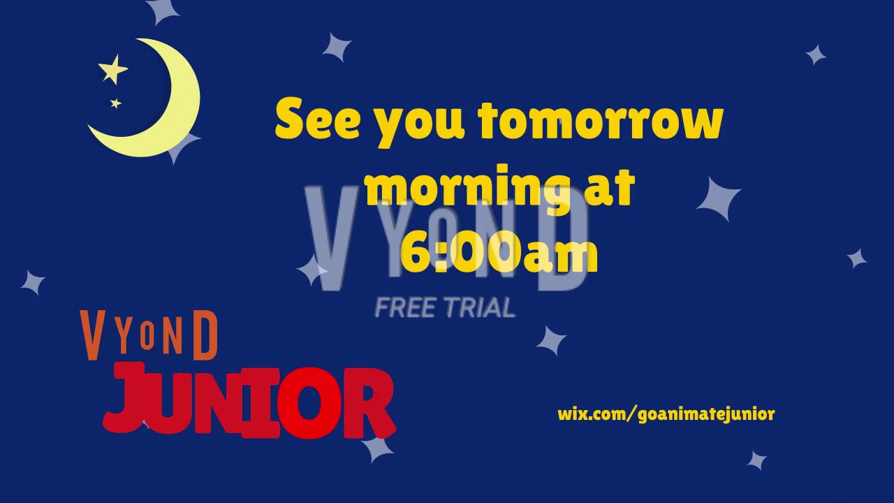 Vyond Junior Sign-Off Vyond Movies Sign-On 29/06/18