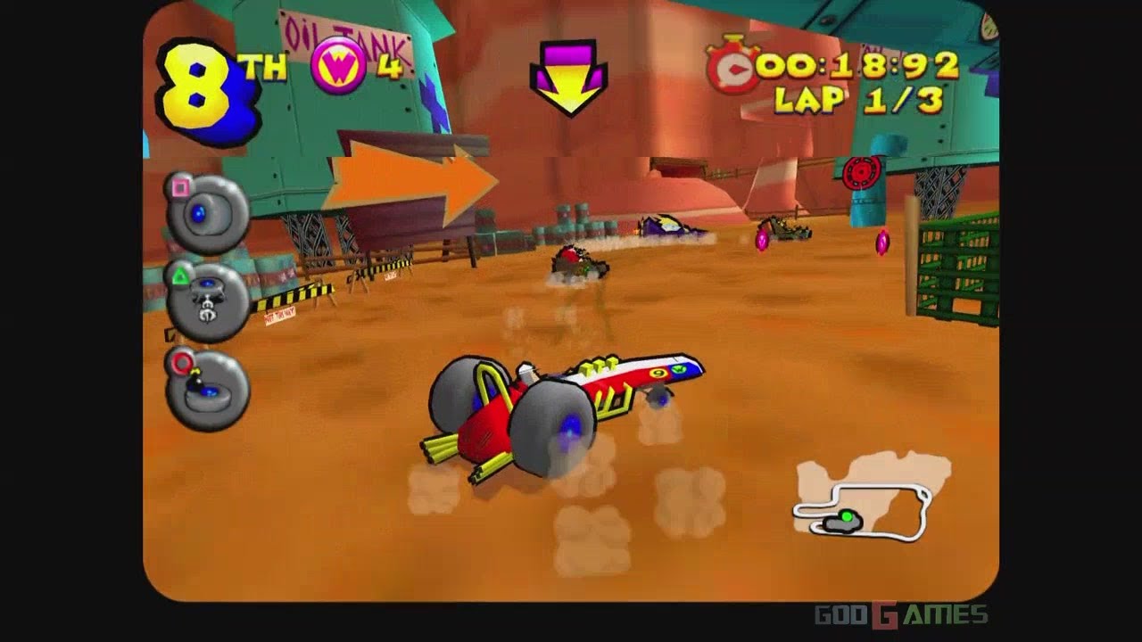 Wacky Races: Starring Dastardly & Muttley - Gameplay PS2 HD 720P (PCSX2)