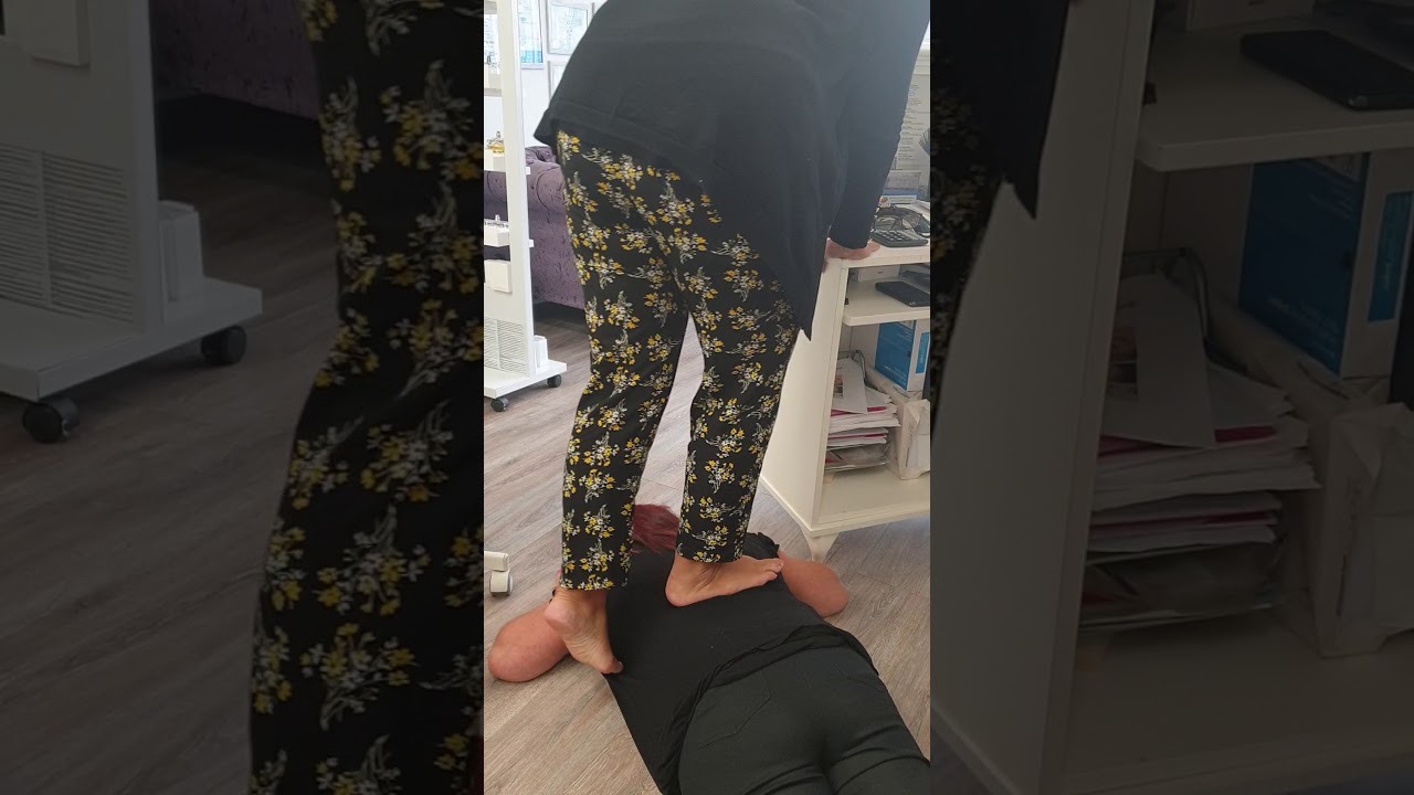 Wacky Wednesday = Boss literally walking all over her staff