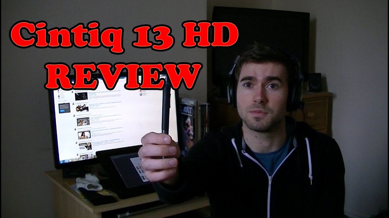 Wacom Cintiq 13 HD review - should you buy one? screen size big enough? graphics tablet digital art