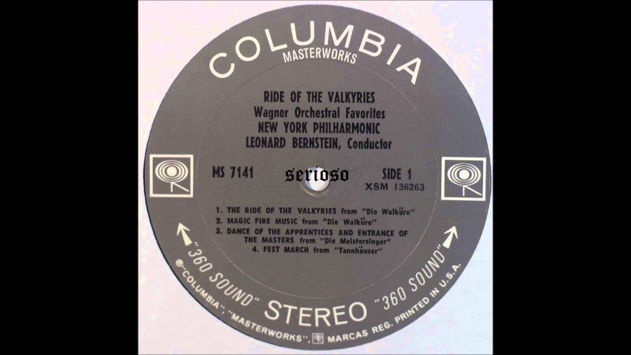 Wagner, Orchestral Favorites Side 1, Bernstein