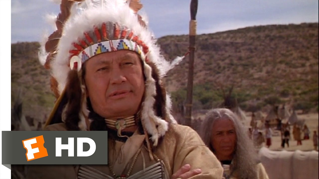Wagons East (9/12) Movie CLIP - Big Snake That Makes Women Faint (1994) HD