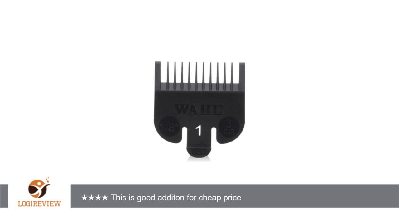 Wahl 1 Attachment Comb For Cuts, 1/8 Inch   | Review/Test
