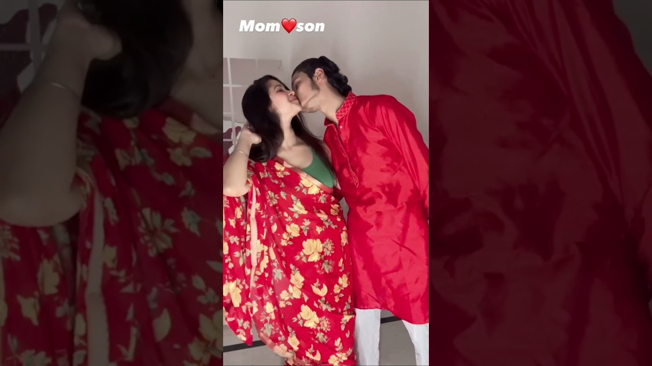 Wait for End 😂😂 Mom and Son Hot video 2025 Viral mom Rachna Instagram viral mummy #shorts