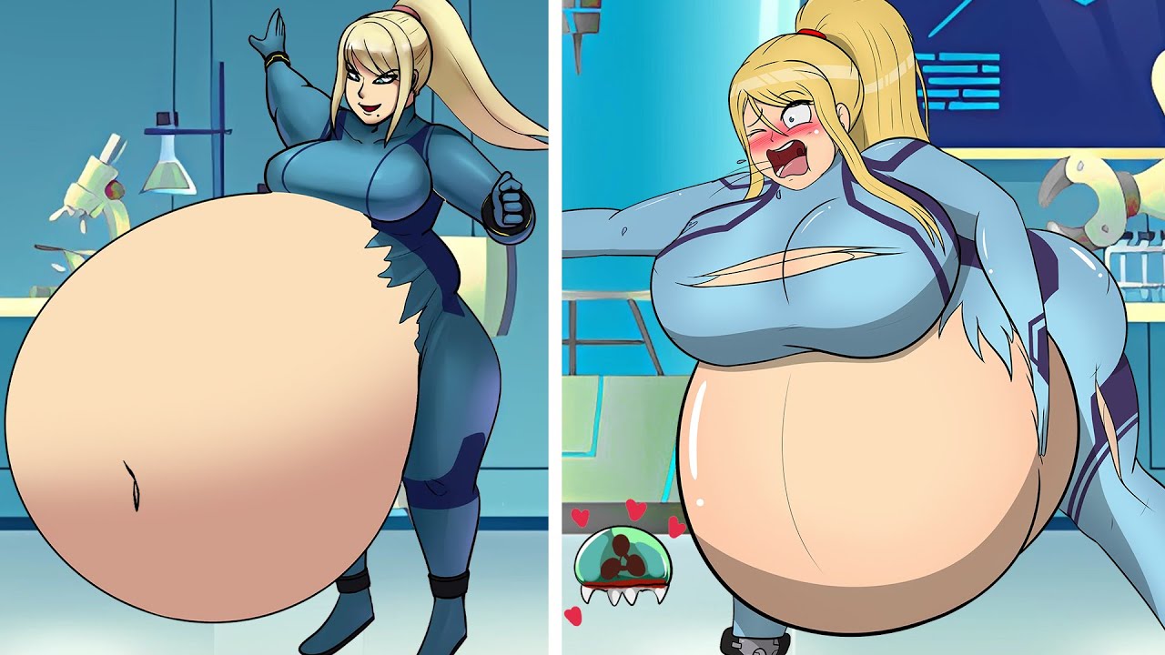 WAIT SAMUS!! THE FOOD TRIES TO ESCAPE!!! 💔💀 ( Metroid Buffet )