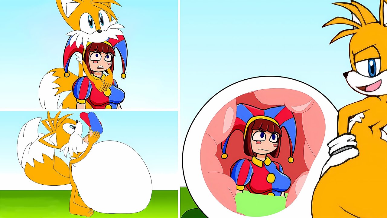 WAIT TAILS!! POMNI IS NOT FOOD!!! 🤰☠️ ( The Amazing Digital Circus Feast )