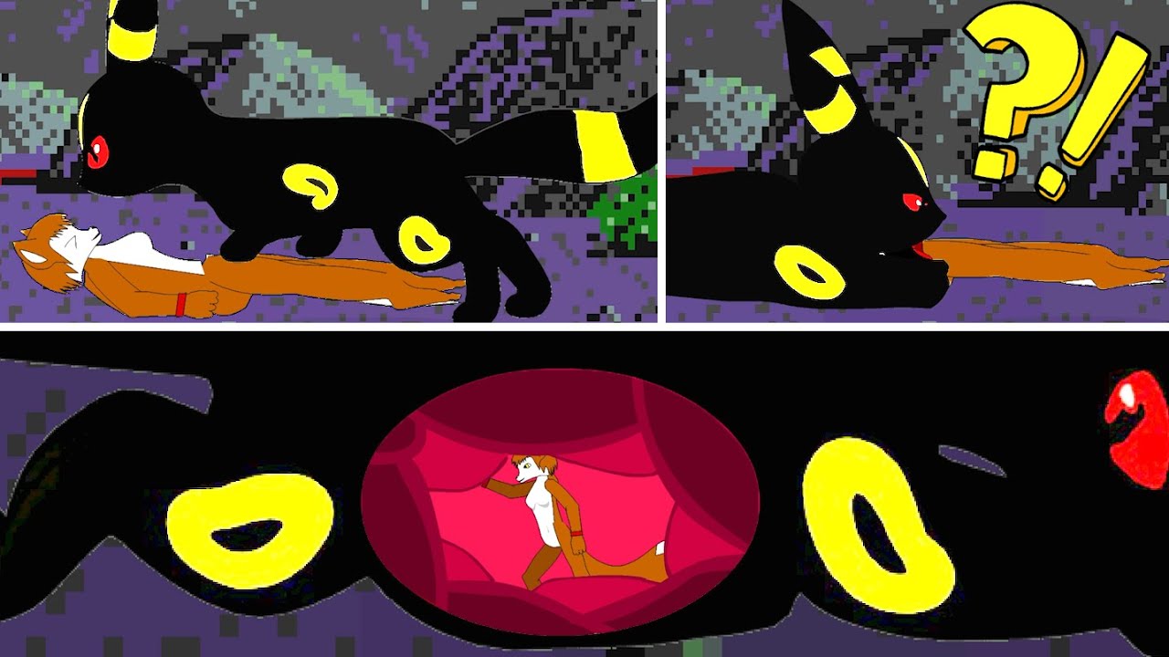 WAIT UMBREON!! HE'S NOT FOOD!!! 💔💀 Pokémon Furry Vore Boss Fight  [ No Damage ]