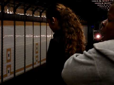 Waiting for the Train at Utica AV 2006