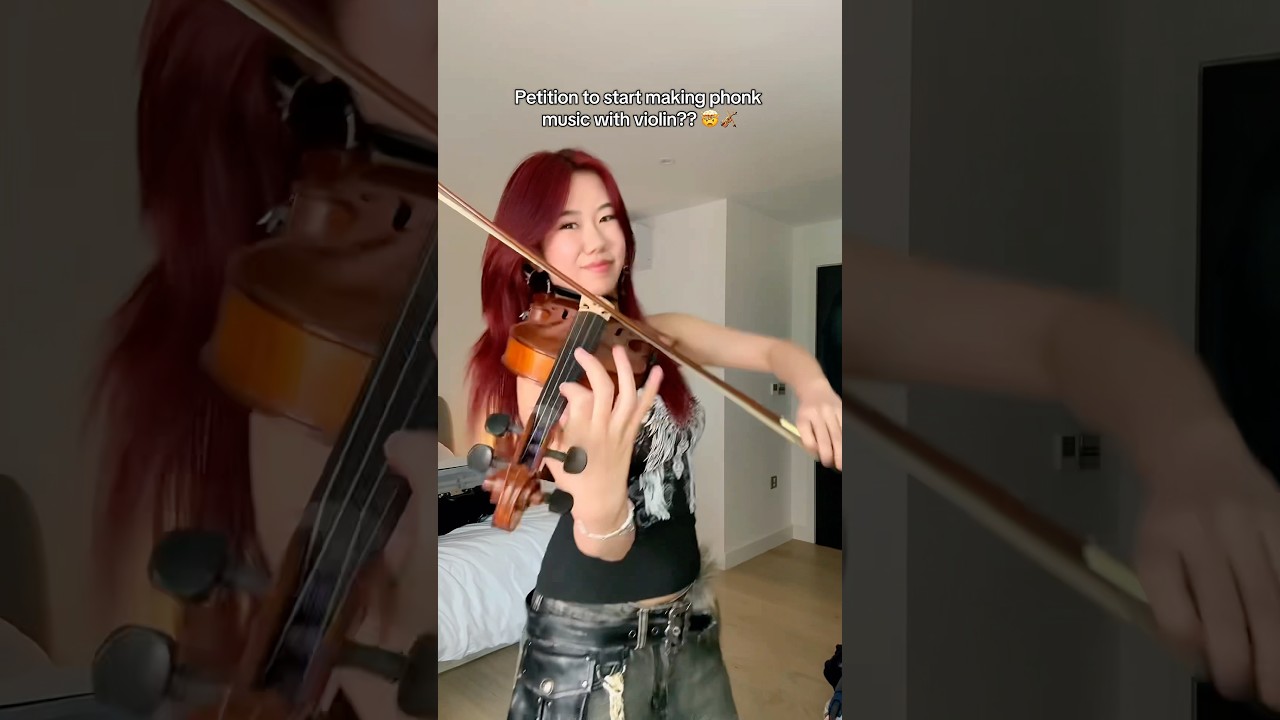 WAITTT this song kinda works too?? 🤔 #violin#phonk#violincover#phonkmusic#musician