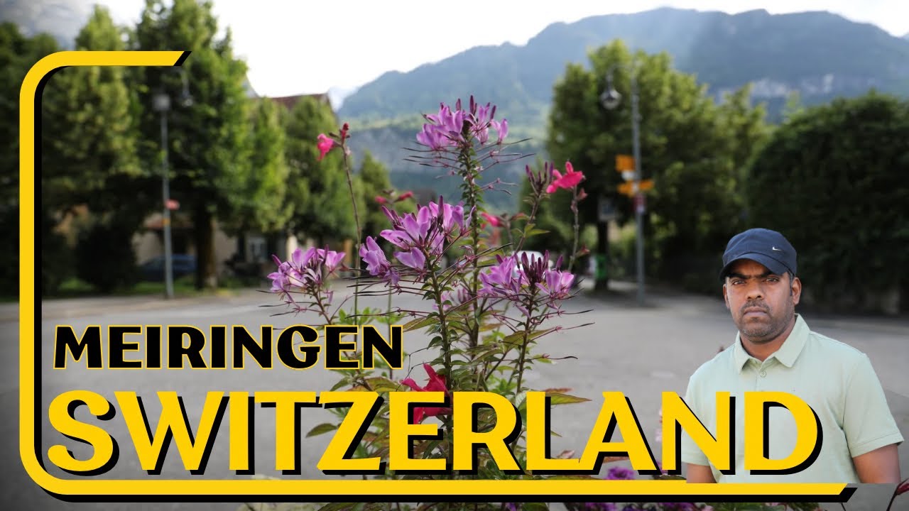 Walk in Meiringen in Switzerland | One of the Beautiful village in Switzerland | Schweiz ¦ #travel