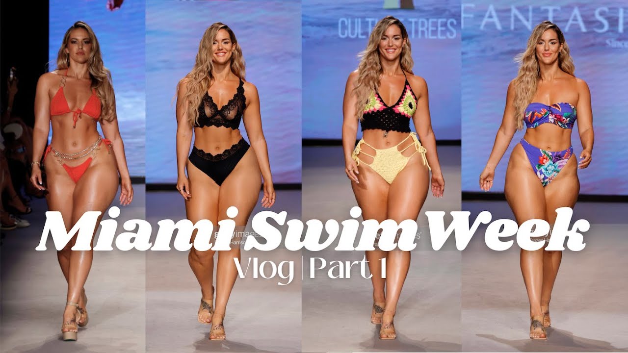WALKING IN MIAMI SWIM WEEK | FULL BEHIND THE SCENES VLOG