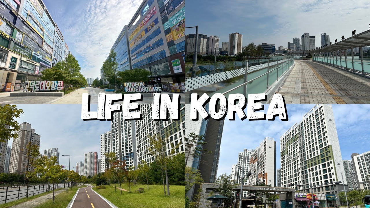 WALKING TOUR OF MY KOREAN NEIGHBORHOOD 🇰🇷🏠 Pyeongtaek, South Korea