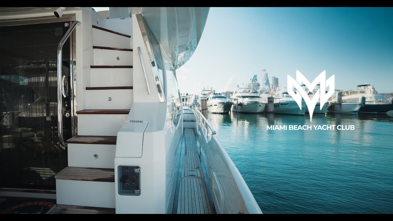 Walkthrough of the 72FT Azimut - The Miami Beach Yacht Club