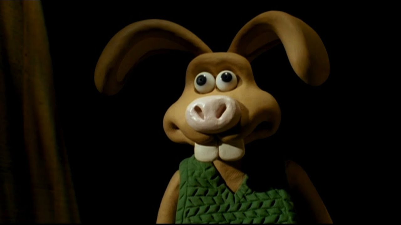 Wallace & Gromit The Curse Of The Were Rabbit But It's Only Hutch as Wallace