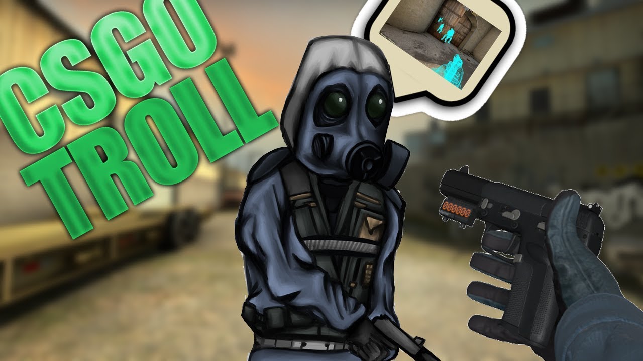 WALLHACK KODU İLE TROLLEMEK!!! - CS:GO - 1V1 BKT