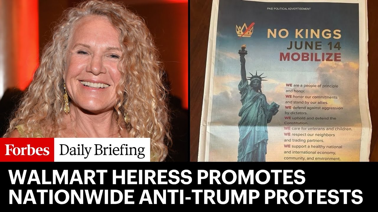 Walmart Billionaire Promotes Nationwide Anti-Trump 'No Kings' Protests