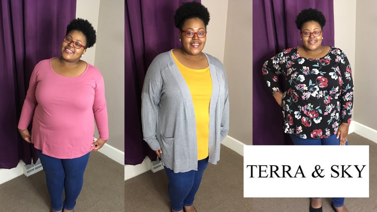WALMART TERRA & SKY PLUS SIZE TRY-ON HAUL | Weightless Wendy
