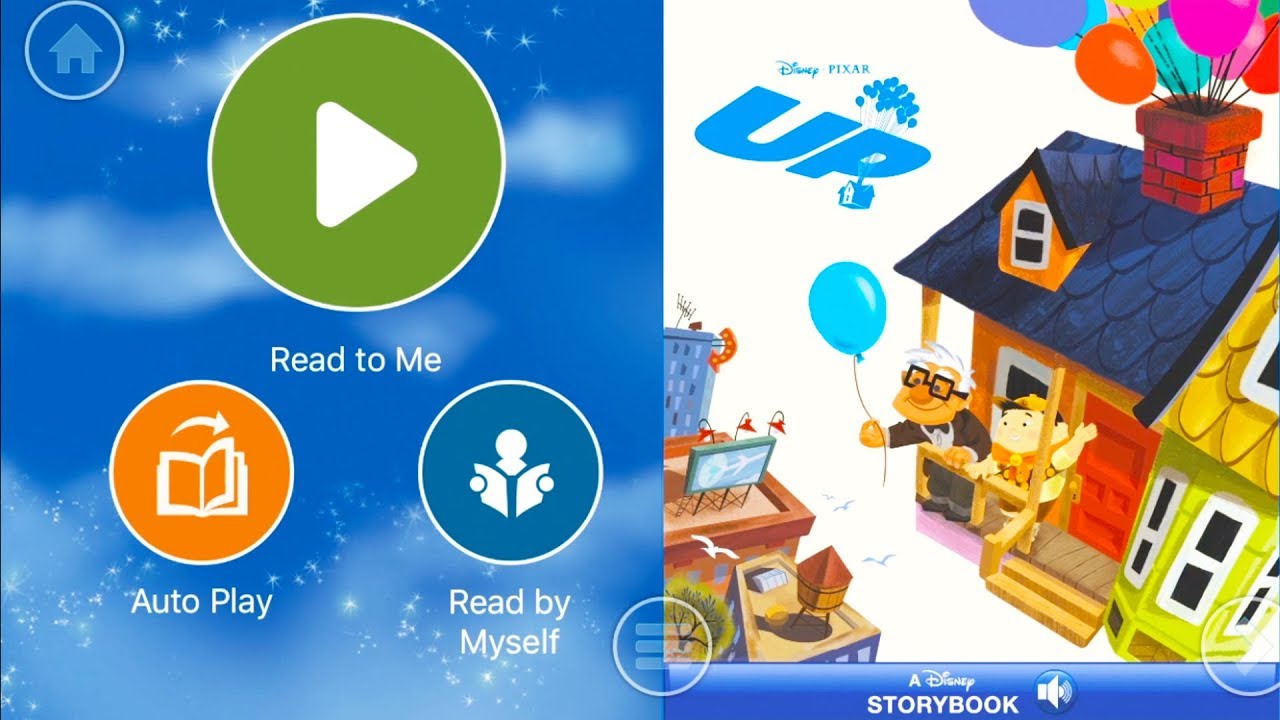 Walt Disney Pictures Presents an Oscar Cartoon Up by Pixar - Audio Read Aloud Bedtime Storybook