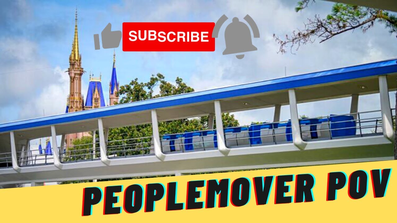 Walt Disney's People Mover - POV - August 22, 2021