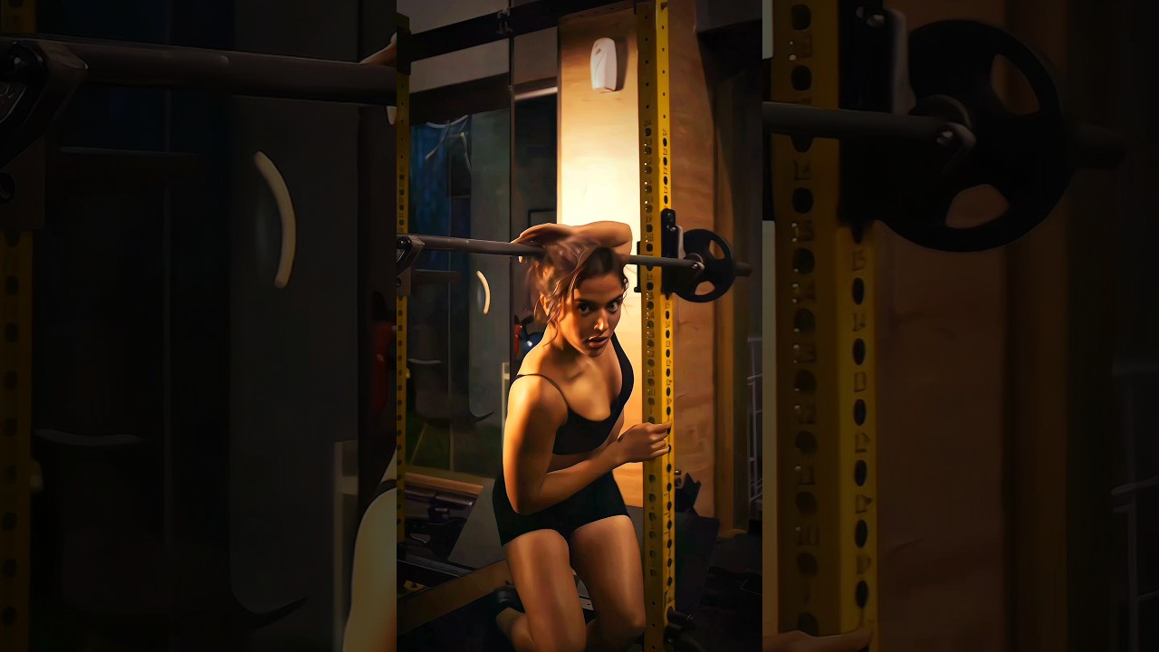 Wamiqa Gabbi Hot Workout 🔥🧘 #wamiqagabbi #WamiqaGabbiWorkout #gymgirl #celebworkout