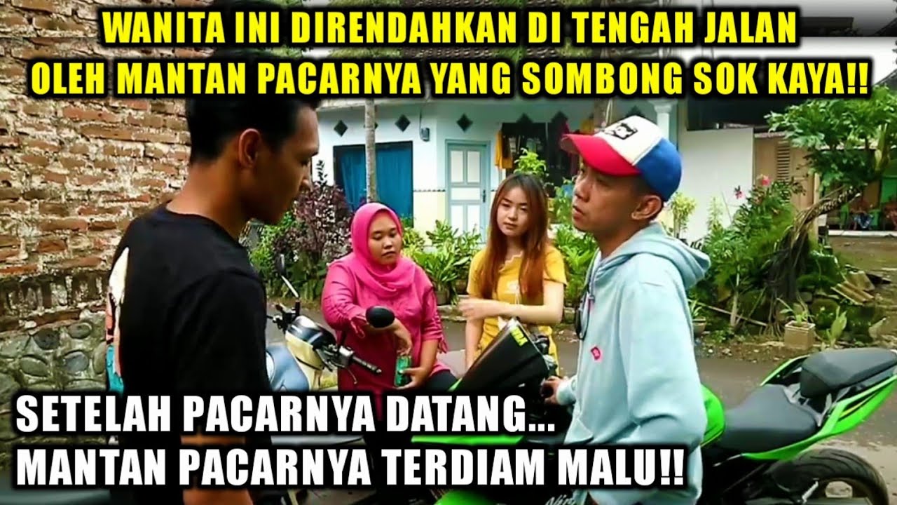 WANITA INI DIRENDAHKAN DITENGAH JALAN OLEH MANTANNYA YANG SOMBONG SOK KAYA!! Tapi lihat yang terjadi