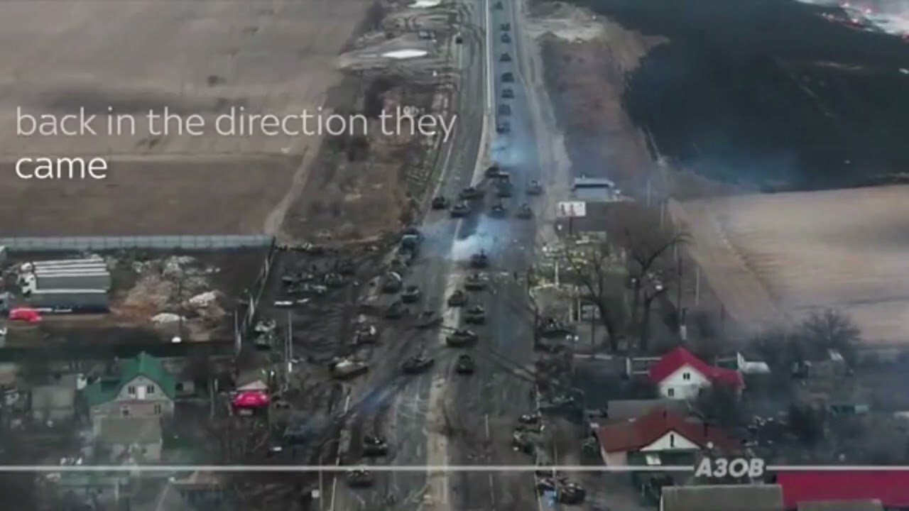 War in Ukraine: Ukrainian forces ambush and Destroy  Russian convoy