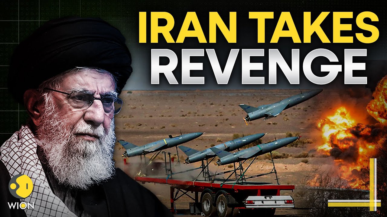War LIVE: Iran Takes Revenge! 100 Drones Launched Towards Israel | Israel-Iran LIVE | WION LIVE